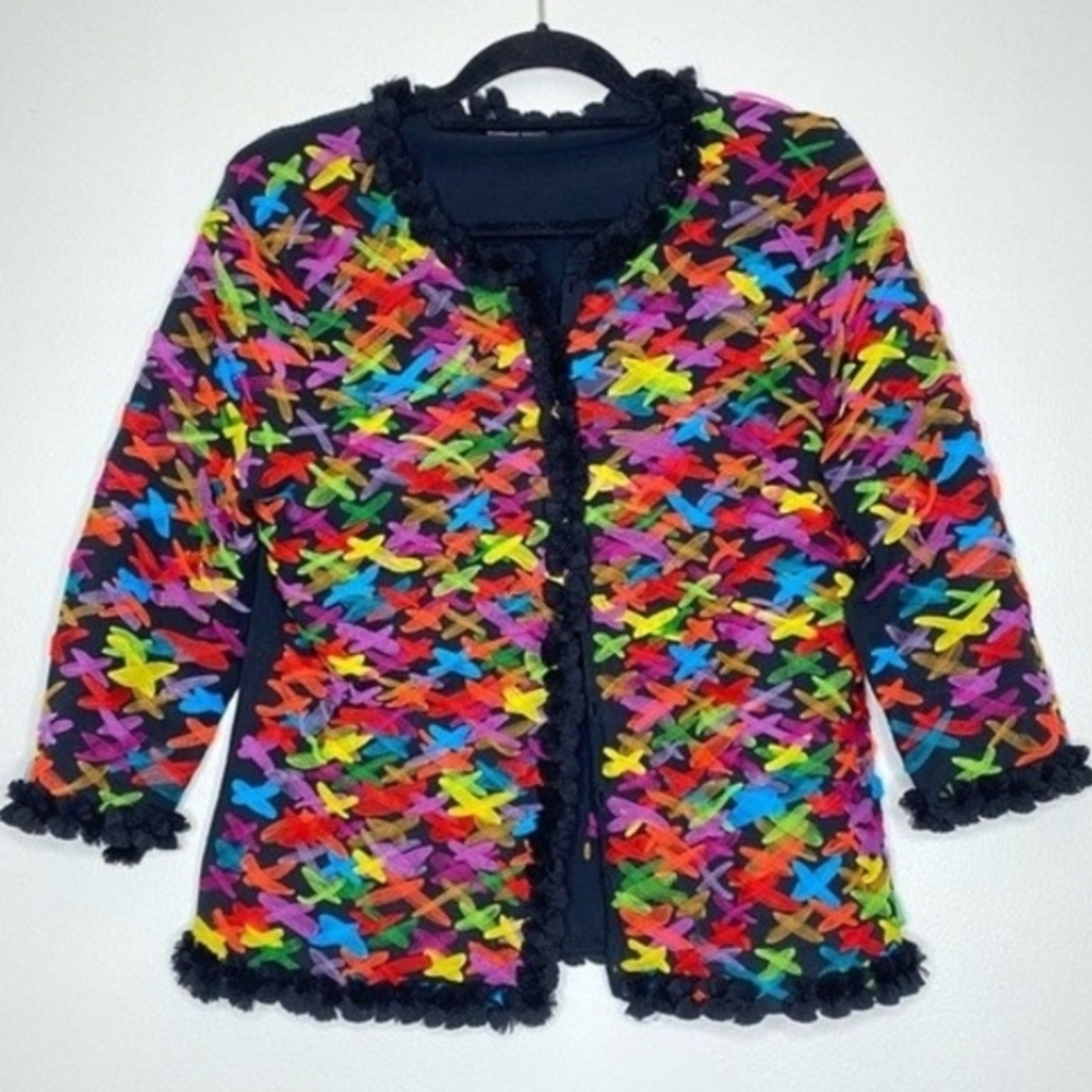 Michael Simon Multicolor Women's Cardigan